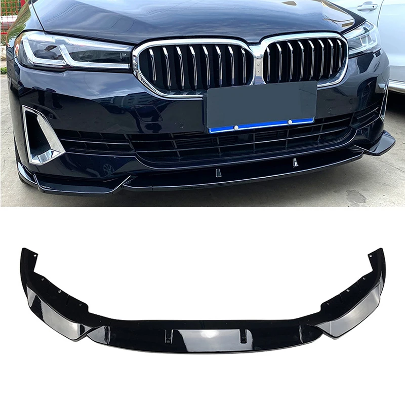 

For BMW 5 Series G30 G31 520i 525i 530i 2021-2023 Front Bumper Spoiler Lip Lower Body Kit Diffuser Splitter Tuning Guard