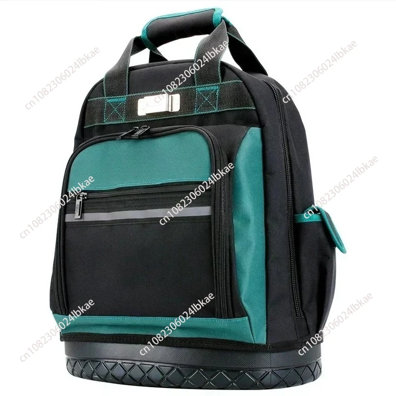 

Bag Plastic Quality Multi-Pocket Backpack Task Electrical Tools Canvas Woodworking Bottom High New Weight