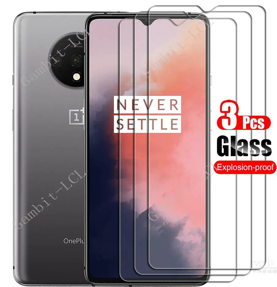 1-3 шт. закаленное стекло для OnePlus 7 T 6,55 Защитная пленка для OnePlus7T 7 T One Plus HD1900 hd1904 HD1905 Защитная крышка для экрана