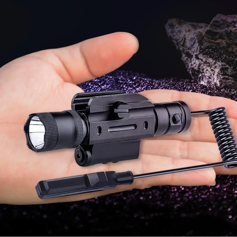 Professionele 800 Lumen Tactische Zaklamp Nachtzicht IR Jacht Varken Invullicht met Schakelaar Fit 20mm Rail voor Outdoor jacht