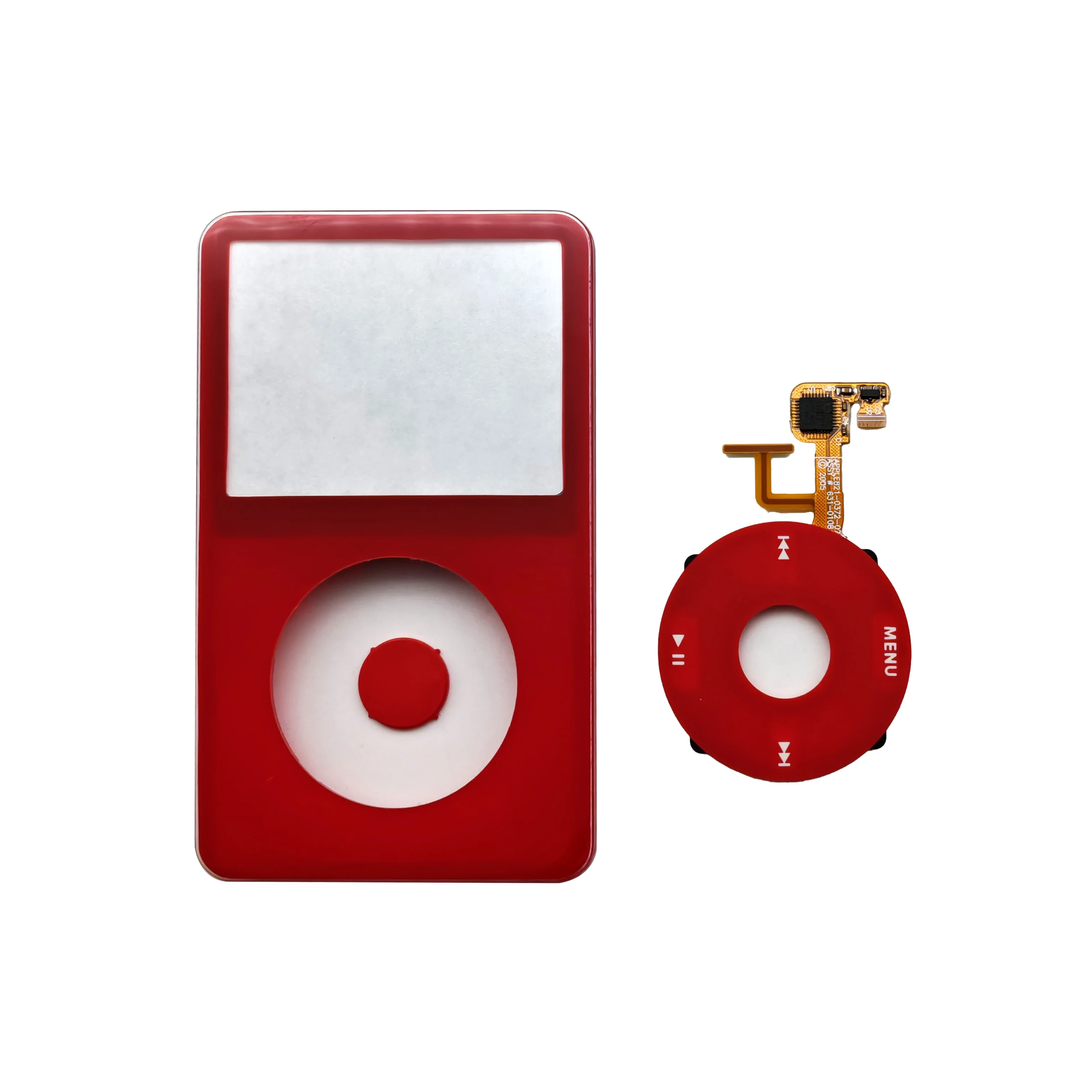 غطاء أمامي لجهاز iPod 5th Gen، غطاء مبيت متعدد الألوان مع عجلة النقر وزر مركزي لاستبدال iPod Video 30GB 60GB 80GB #3