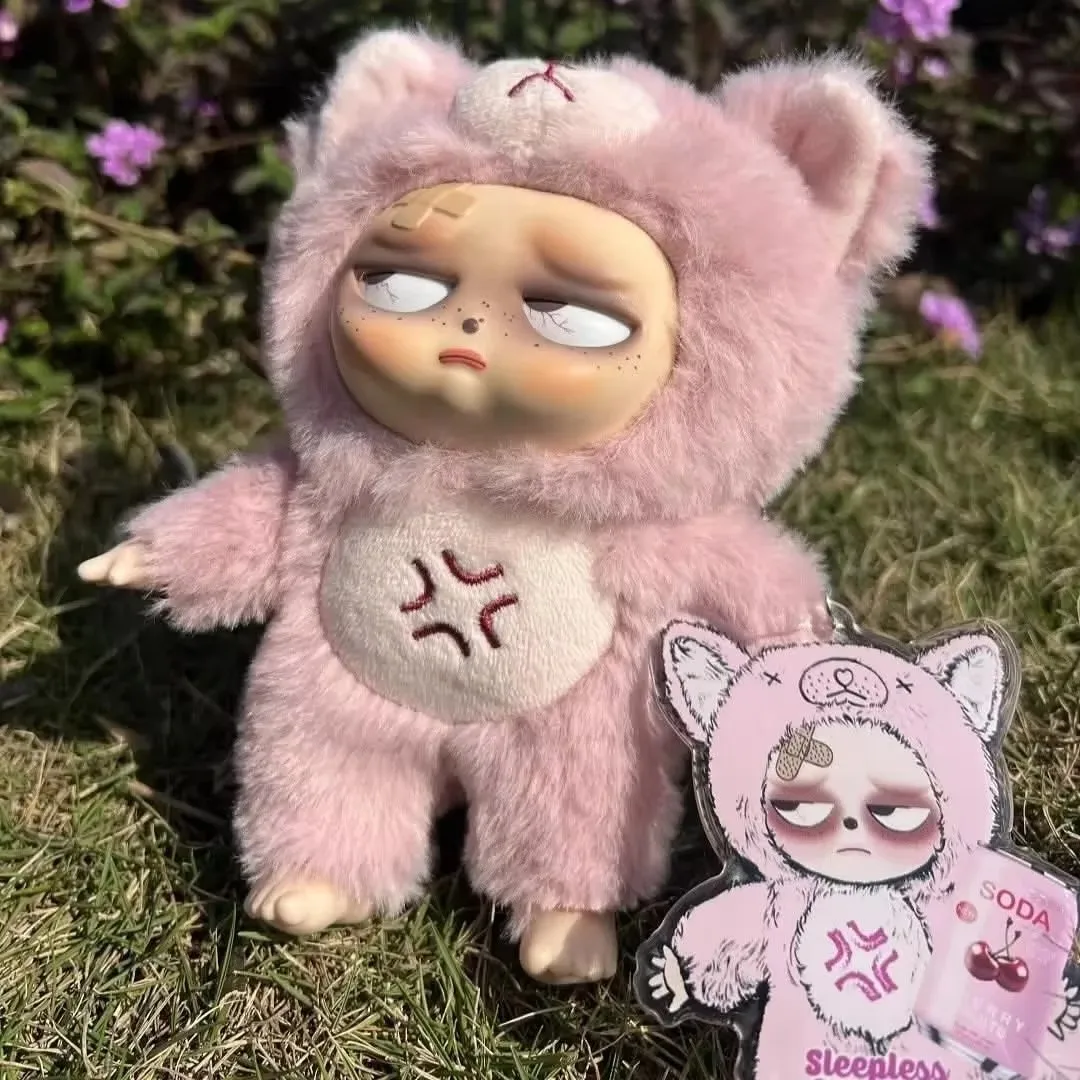 Lalka Niespokojny Grumpi Blind Box Śliczna Lalka Bez Sena Rampage Blind Box Zawieszka z Kreskówki Śliczna Lalka Kolekcjonerska Prezent Urodzinowy