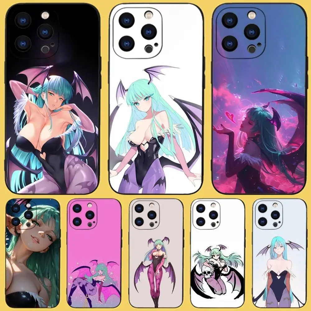 

Game D-Darkstalkers Phone Case For iPhone 16,15,14,13,12,11,Pro,XS,Max,XR,Plus,E,SE4,Mini Black Fashion Cover