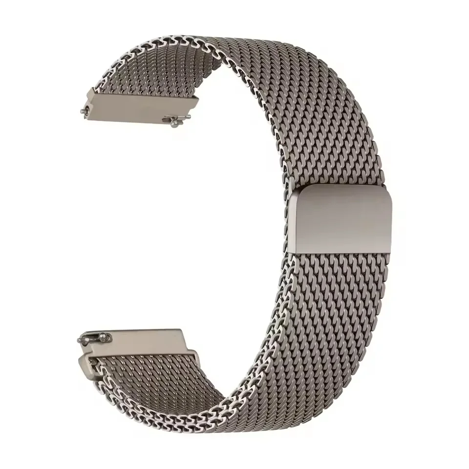 22/20/18mm Metal Milanese Magnetic Strap For Huawei Watch GT7-6-5-4 46/41mm GT7 Pro Belt Amazfit Active 3-2/Bip 6-5/Balance 3-2