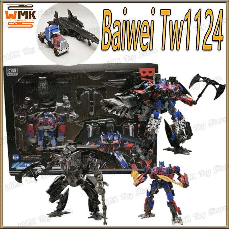 Baiwei Tw1124 Transformations Tw-1124 Jetfire Skyfire Action Figure Op Commander Anime Figurine Collection Model Robot Custom