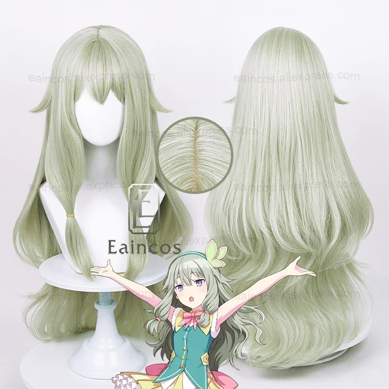 Anime Sekai colorful stage! Kusanagi Nene cosplay wig women 80cm wavy wigs heat resistant perucas synthetic hair ms22674