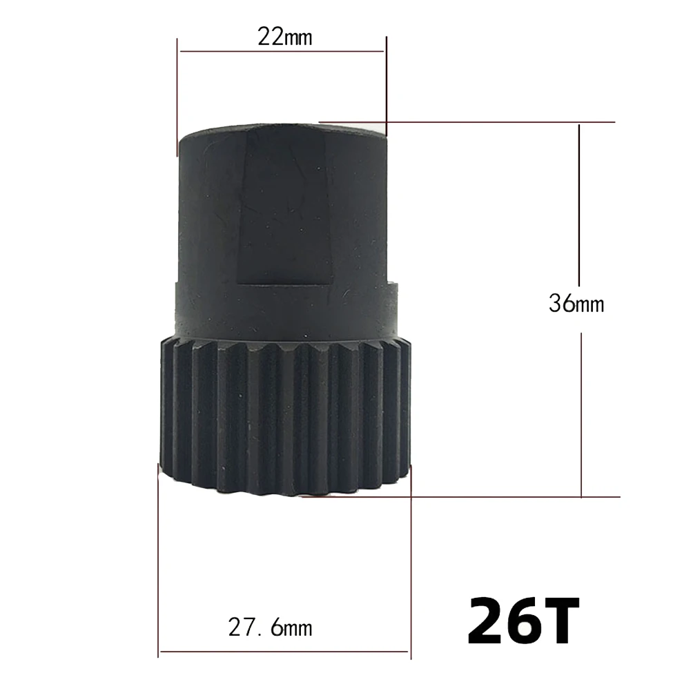 

Rear-Hub Lock Nut Tool 26T Ring Nut Removal Tool For DT 240/340/440/540 Ratchet Rear-Hub Lock Nut Tool Bicycle Repair Tools