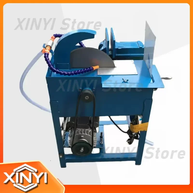 12 Inch 2200W Manual Cutting Machine for Gemstone Jade Agate Slab Stone Blank Cutting Equipment Customizable