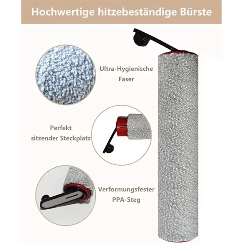 Brush Roller For Dreame H15 Pro /H12 Pro FlexReach Accessories HEPA Filter Replacement Holder Wet Dry Vacuum Cleaner Spare Parts