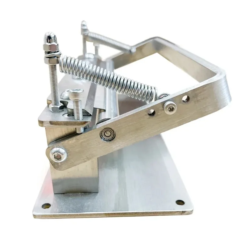 Manual Leather Peeling Machine Stainless Steel Leather Shoveling Peeling Machine Portable Cowhide Sheet Leather Separation Tool