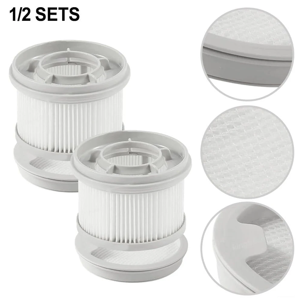 Vacuum Cleaner Parts Vacuum Cleaner Filter Compatible For Xiaomi Cost-effective Vacuum Solution Gray Home Cleaning