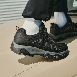 Skechers męskie buty turystyczne Outdoor Sport amortyzacja odzież antypoślizgowa męskie buty funkcyjne Zapatillas Hombre Originales Ofertas