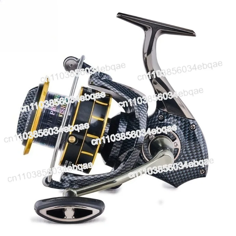 

12,000 Large Fishing Wheels, Metal Wire Cup, Rocker Arm, Main Body Spinning Wheel, High Speed Ratio
