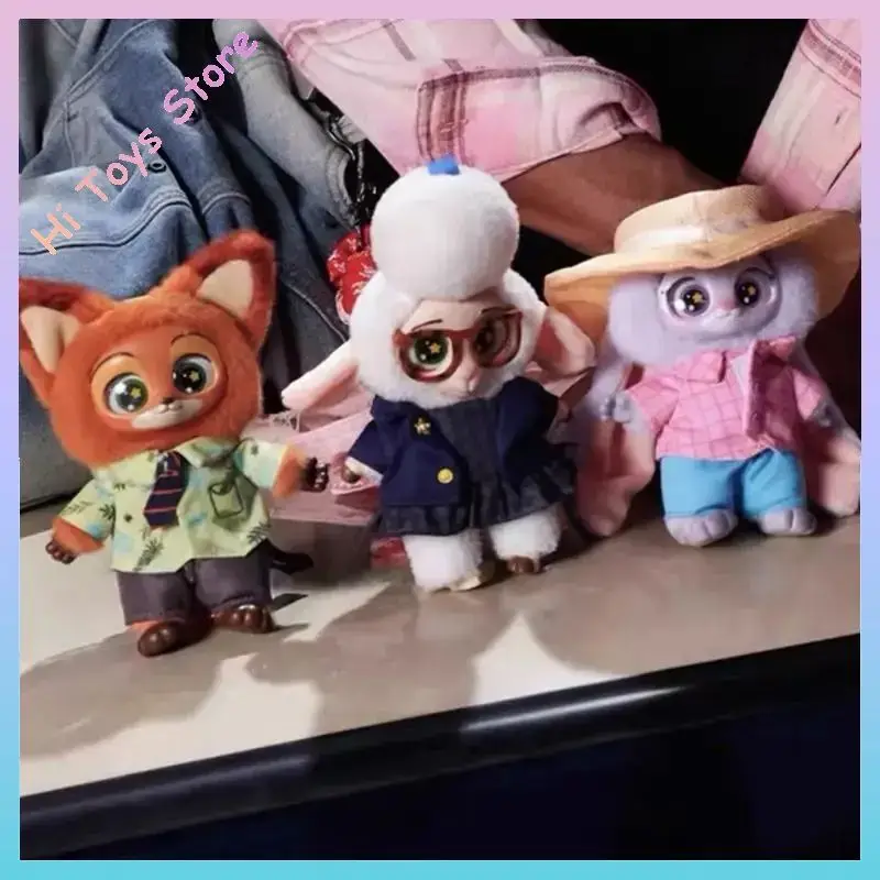 Op voorraad originele zootopia blinde doos zootopia sleutelhanger schattige pop kinderen speelgoed verjaardagscadeau