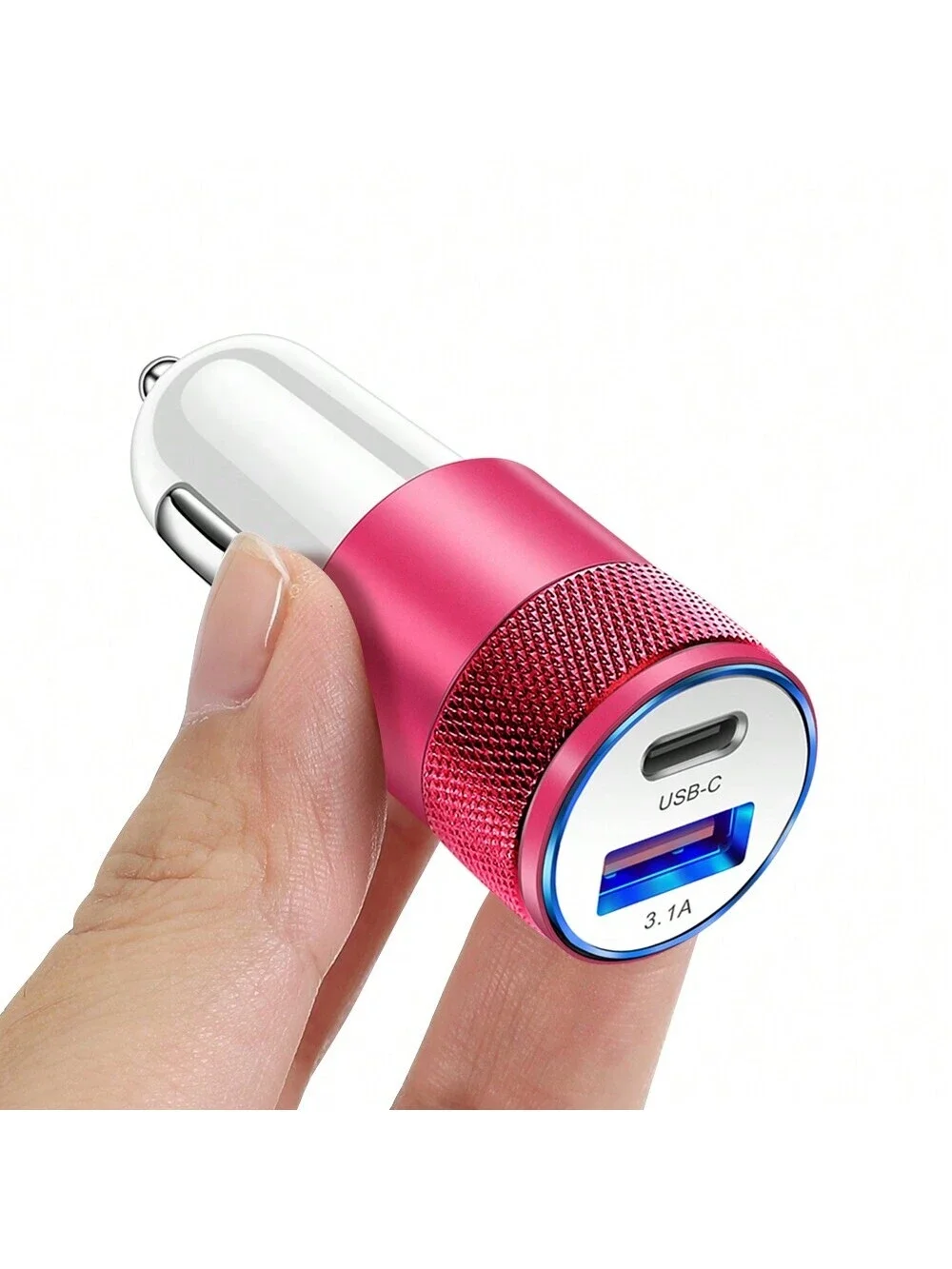 1 PC  PD USB Car Charger 3.4A Fast Charing Quick Charge PD 3.0 USB Type C Car Phone Chargers Adapter Compatible With