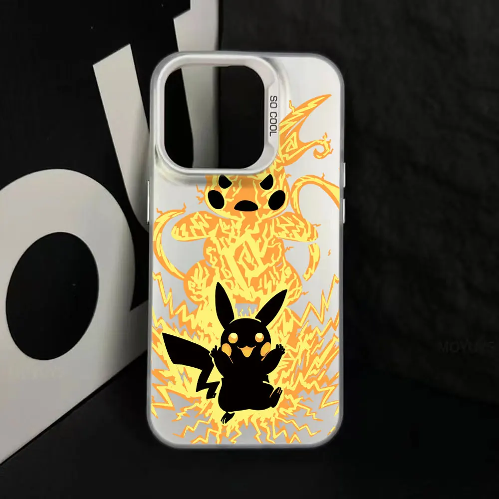 أنيمي بيكاتشو Gengar السنجاب قضية الهاتف ل Xiaomi Redmi 14C 13C 12C 10 A1 A2 A3 A5 9T 9A K60 K40 5G مكافحة سقوط ماتي الغطاء الخلفي #5