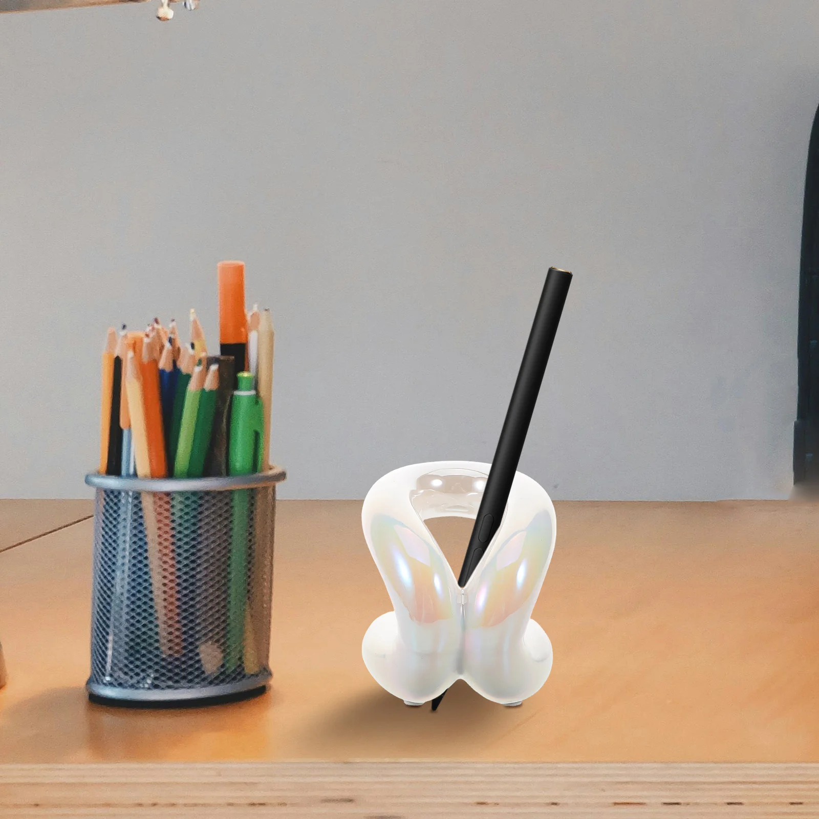 

Cute Home Decor Desk Accessories Holder Ceramic Pencil Cup Brush Holders for Makeup