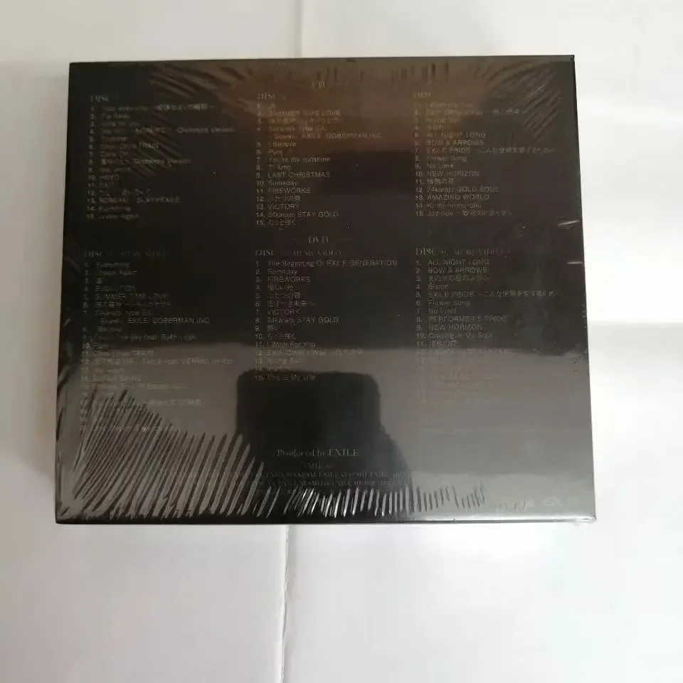 J-pop Exile HIRO CD musicale EXTREME MIGLIORE album 3 pezzi di registrazione musicale e 4 pezzi DVD Cosplay Walkman Car Soundtracks Box Collection Regali
