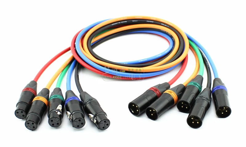 CANARE 4-adriges Stern-Quad-Mikrofon-Audiokabel L-4E6S Alle Leitungssignale Draht Außendurchmesser 6 mm 4 * 0,2 mm2 geflochtener Abschirmung – Detail 17