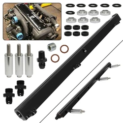 High Flow Injector Fuel Rail For Toyota Soarer Supra MK III Crown 1JZ 1JZGTE 2.5L Engine 1986-1992 Black