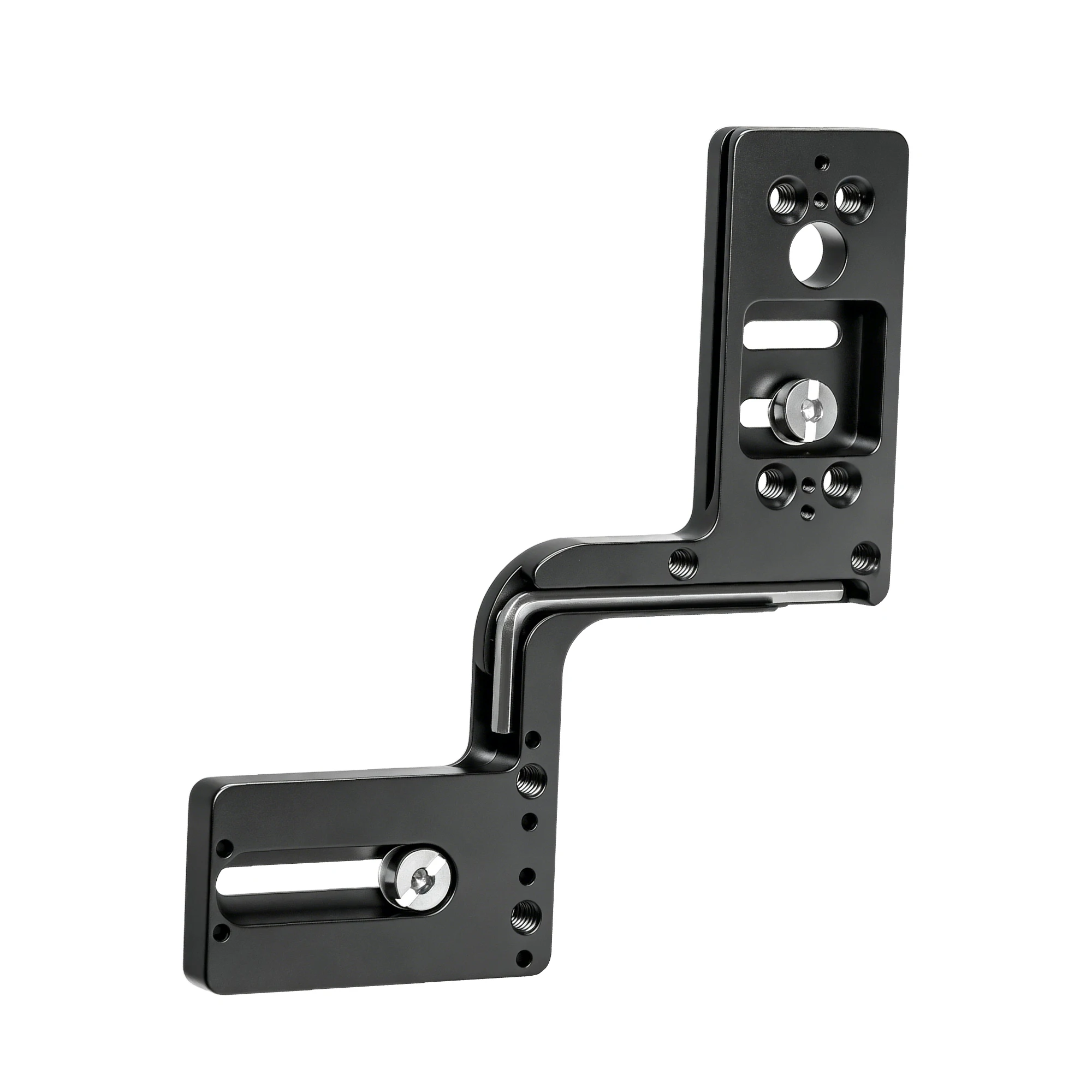Manbily MBL-FB02 Blitzhalterung mit Arca- und 1/4-Zoll-Schraubanschluss, Schnellwechselplatte für Canon-, Nikon- und Fujifilm XT4-Kameras sowie Zubehör. – Detail 2
