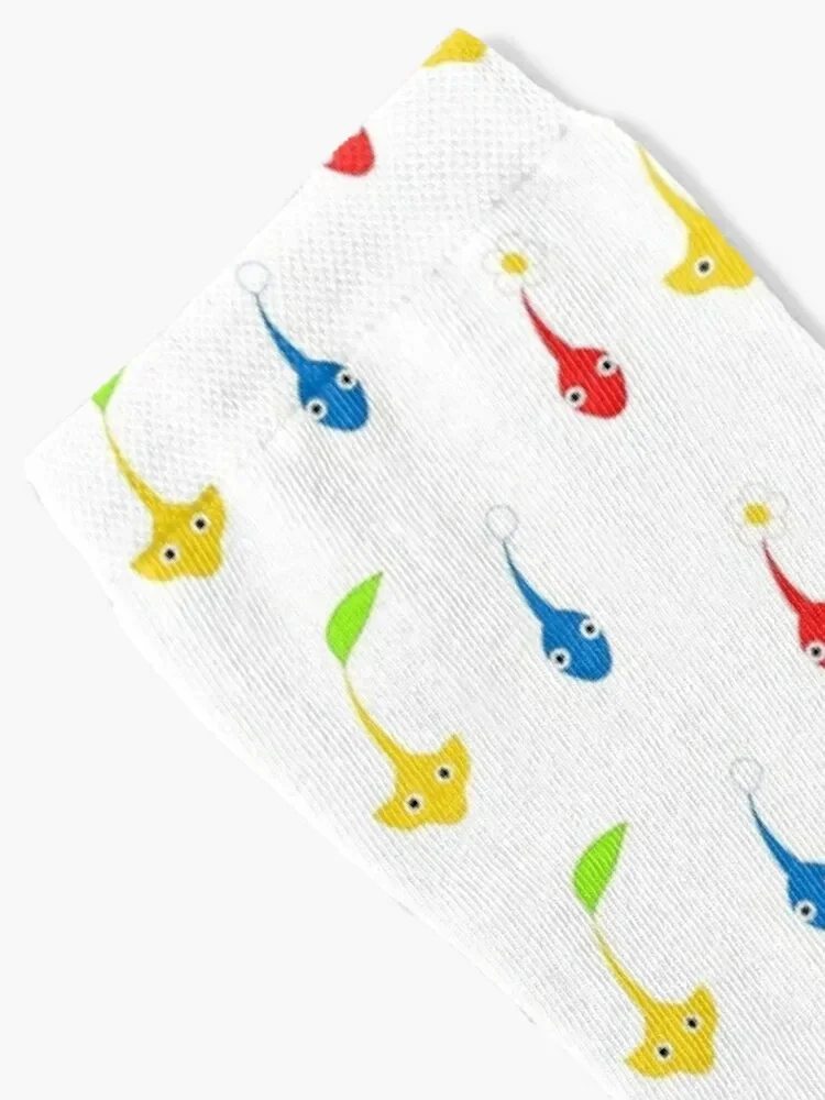 Pikmin characters Socks retro set Women Socks Men\'s