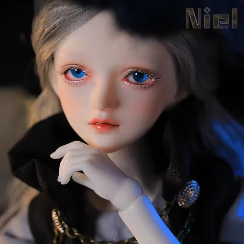 Niel BJD 1/4 Girl Four Hands Special Shape Toys Full set Hand Made Face Makeup Resin Material Artist Dolls