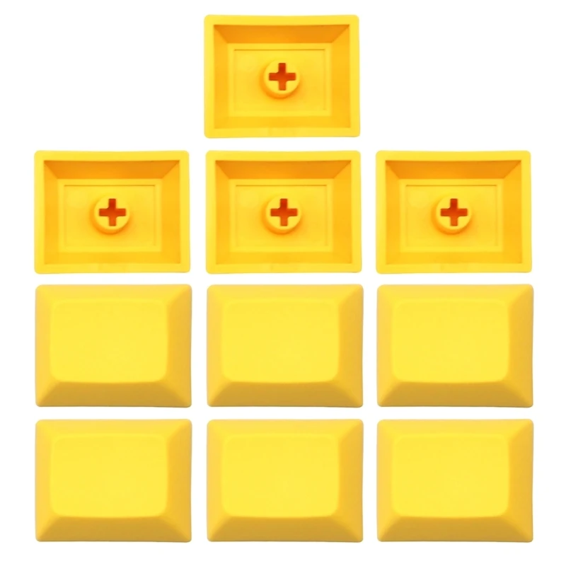 10 個クリエイティブキーキャップ DSA プロファイル 1.25U PBT キーカバーメカニカルキーボード用