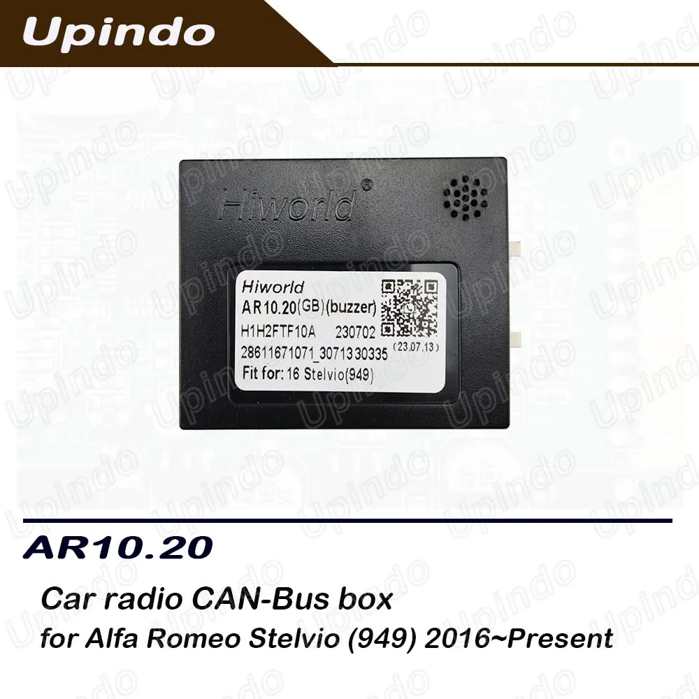 

Android Car Radio CAN Bus for Alfa Romeo Stelvio 949 Head Unit Stereo CANbus Decoder Adapter Multimedia Player