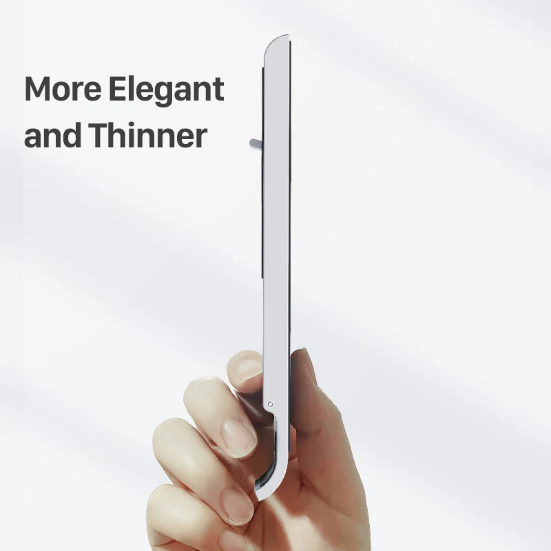 CABLETIME Phone Stand Foldable and Stable Non-slip 6 Levels ABS Compatible with Phone Tablet Holder Adjustable C427