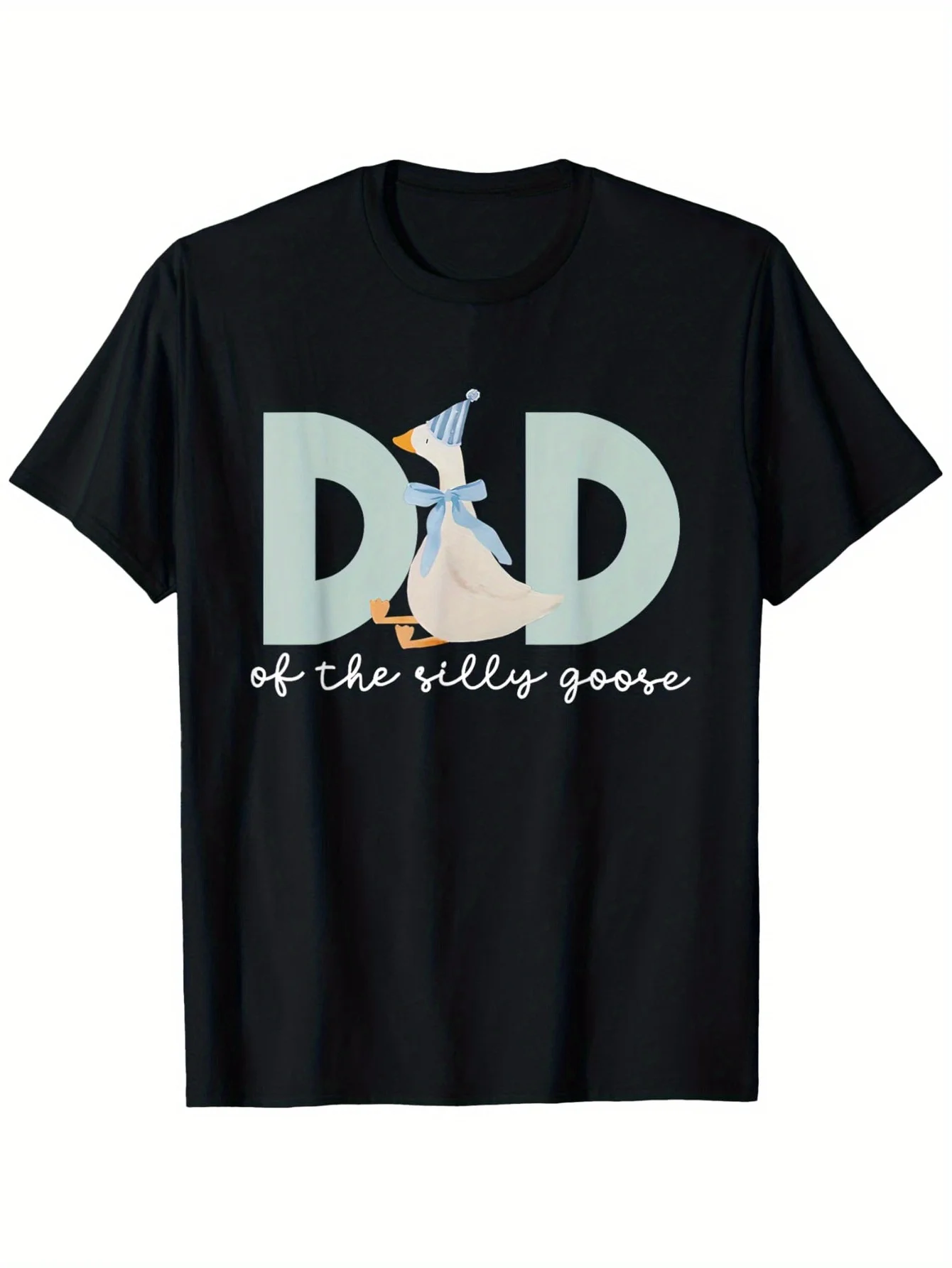

Одинаковая семейная футболка Dad Of The Silly Goose на день рождения, 100% хлопок, подарок для мужчин, женщин, папы, мамы, друзей