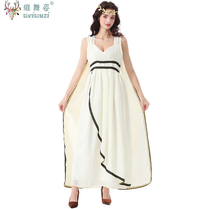 

Костюм для косплея: Древнегреческая богиня, Древняя муза, Средневековый костюм, Египетская Клеопатра, Афина. Сексуальный наряд на Хэллоуин.