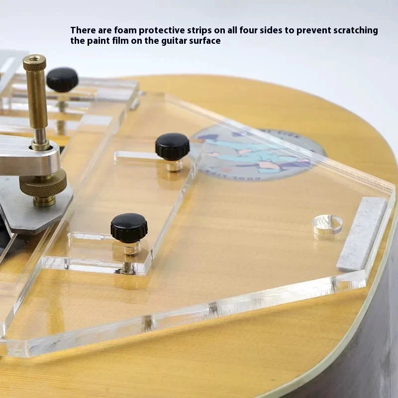 Guitar Repair Tool Guitar Bridge Grooving Mold Folk Classical Guitar Lower String Pillow Slotting Tool