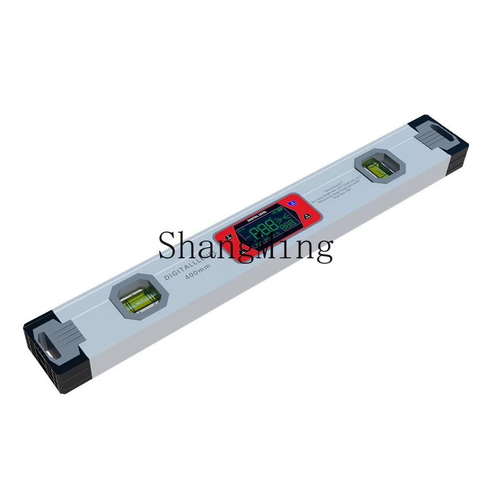 DSA high-precision aluminum alloy digital display horizontal ruler, biaxial measuring level, angle ruler, slope ruler