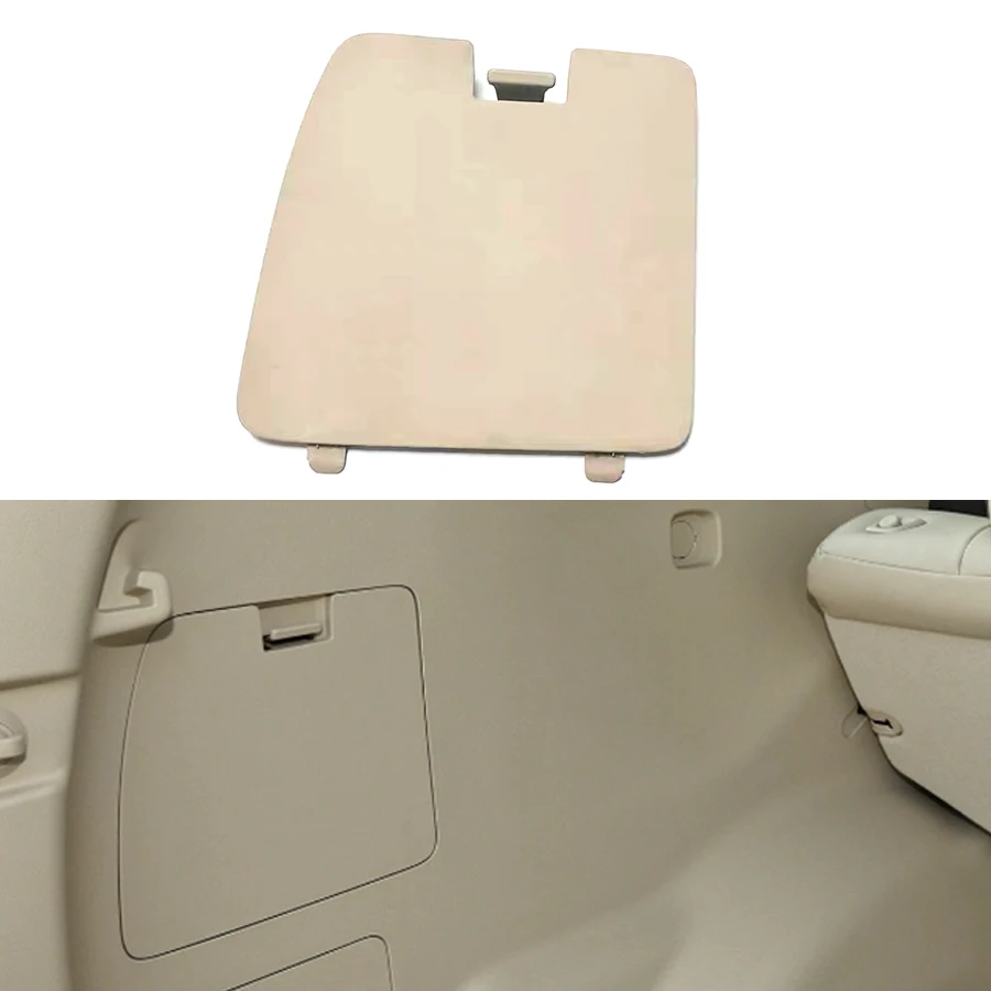 Wooeight 1Pc Beige/Black Deck Side Trim Cover LH For Toyota Land Cruiser Prado LC150 2010-2013.8 2013.9-2017.8 2017.8-2020