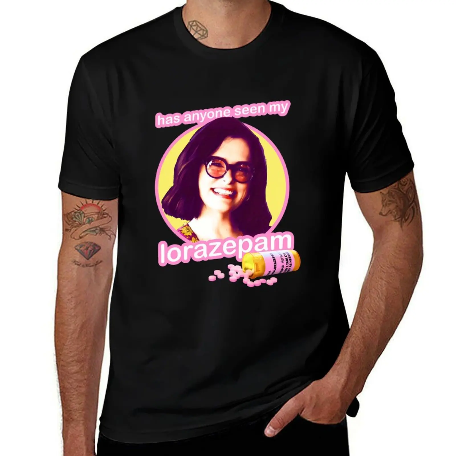 

Parker Posey Has Anyone Seen My Lorazepam Active Meme T-Shirt vintage anime shirt Blouse oversized t shirts for men