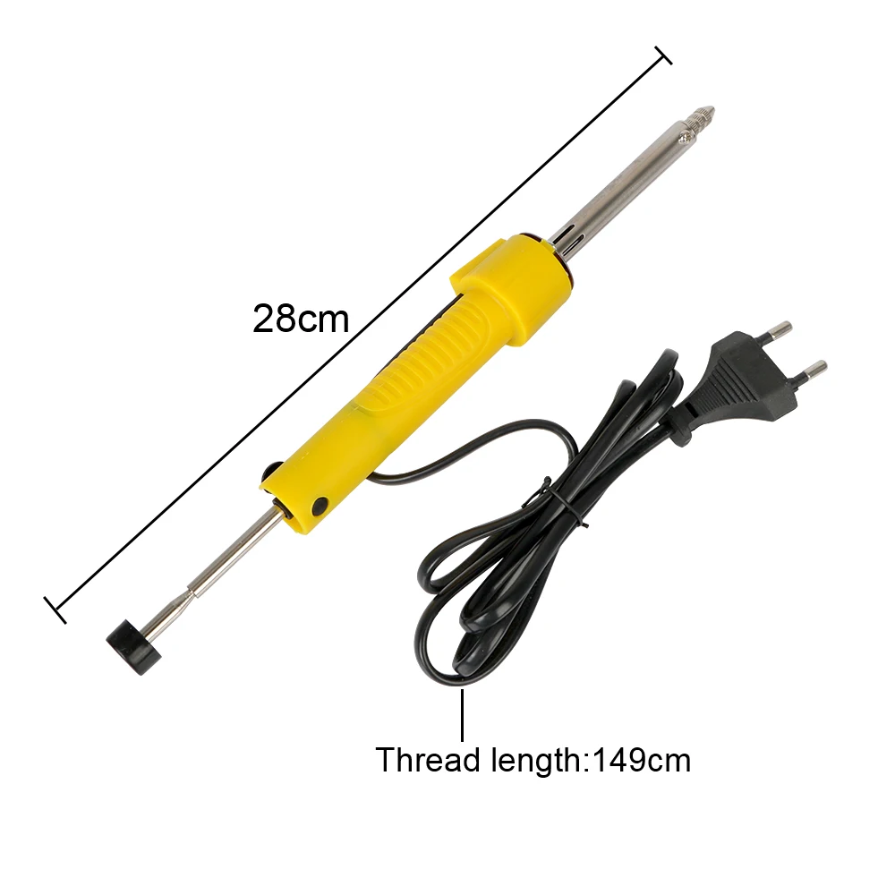 Precision Welding Tool Welding Equipment Electric Soldering Iron Tin Suction Gun 220V 30W EU Plug Electric Iron 2-in-1 Hand Tool