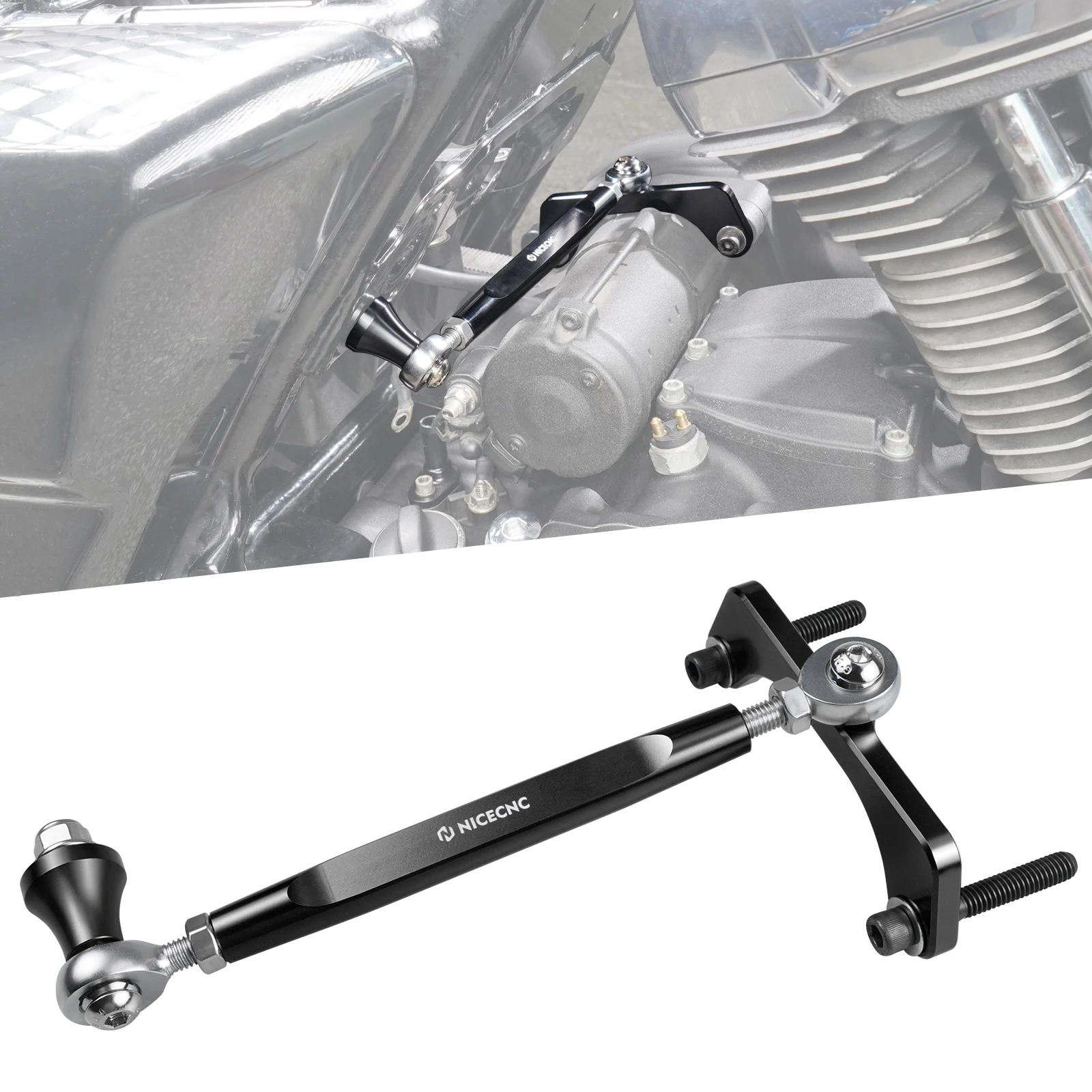 

For 2017-2022 Harley Road King M8 Engine Stabilizer for Harley Road King Special Street Glide FLHX Road Glide Special 2017-2025