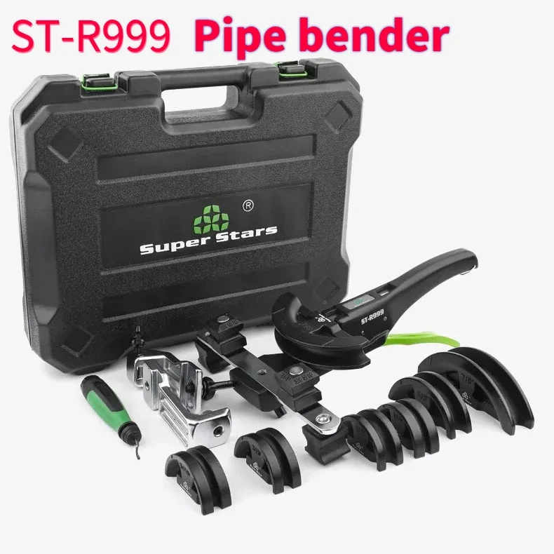 Combined Pipe Bender 6-22mm Positive and Negative Pipe Bending Copper and Aluminum Pipe Manual Pipe Bender Buiggereedschapsset
