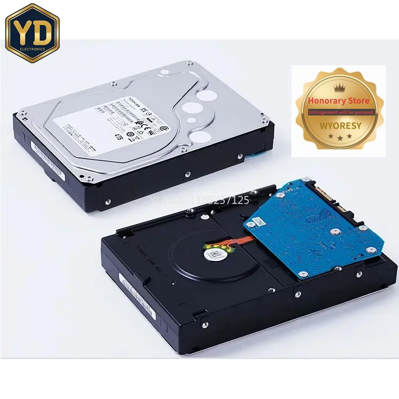 YD 1 TB for TOSHIBA Surveillance Video Hard Drive DVR NVR CCTV Monitor HDD HD Internal SATA III 6Gb/s 5700RPM 32MB 3.5