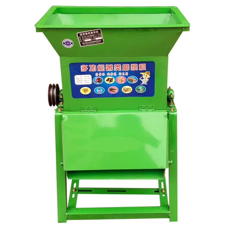 Multifunctional Yam Taro Milling Machine Electric Commercial Cassava Pulper Sweet Potato Crusher for Farm Food Processing