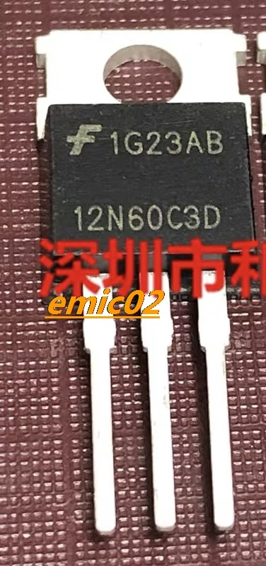 5pieces Original stock 12N60C3D HGTP12N60C3D TO-220 IGBT 600V 12A