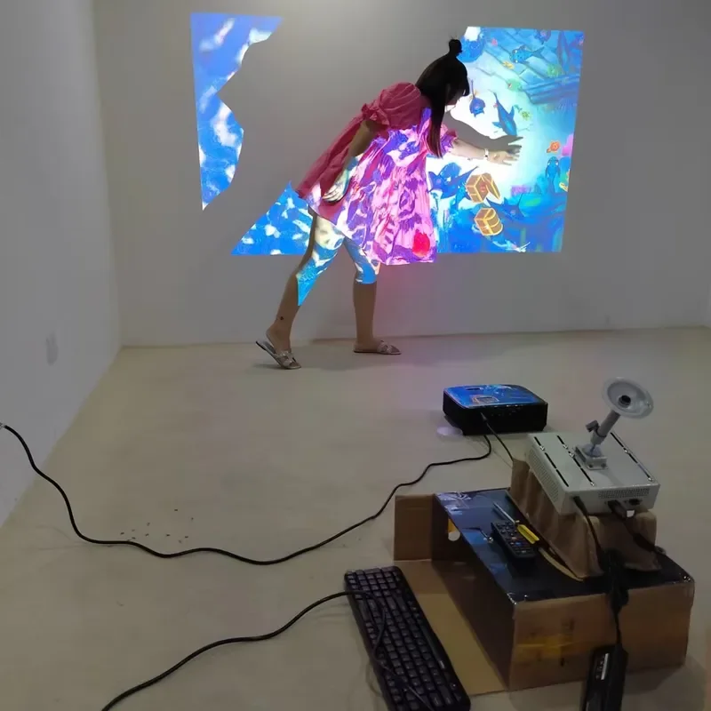 All-in-one AR 3D Interactive Projector Floor System Projection for Kids