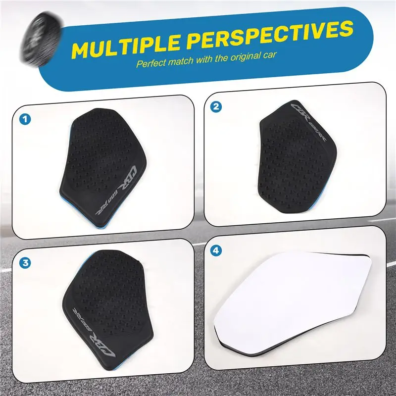 NEW HOT In Stock-Motorcycle Anti Slip Sticker Tank Traction Pad Side Knee Grip Protector For Honda CBR600RR CBR600 CBR 600 RR 20