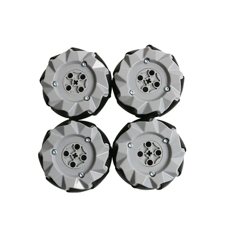 NEW Technical Mecanum Wheels Universal Omnidirectional Wheel for 45544 EV3 Robotics Model Parts DIY Building Blocks Tires Toys