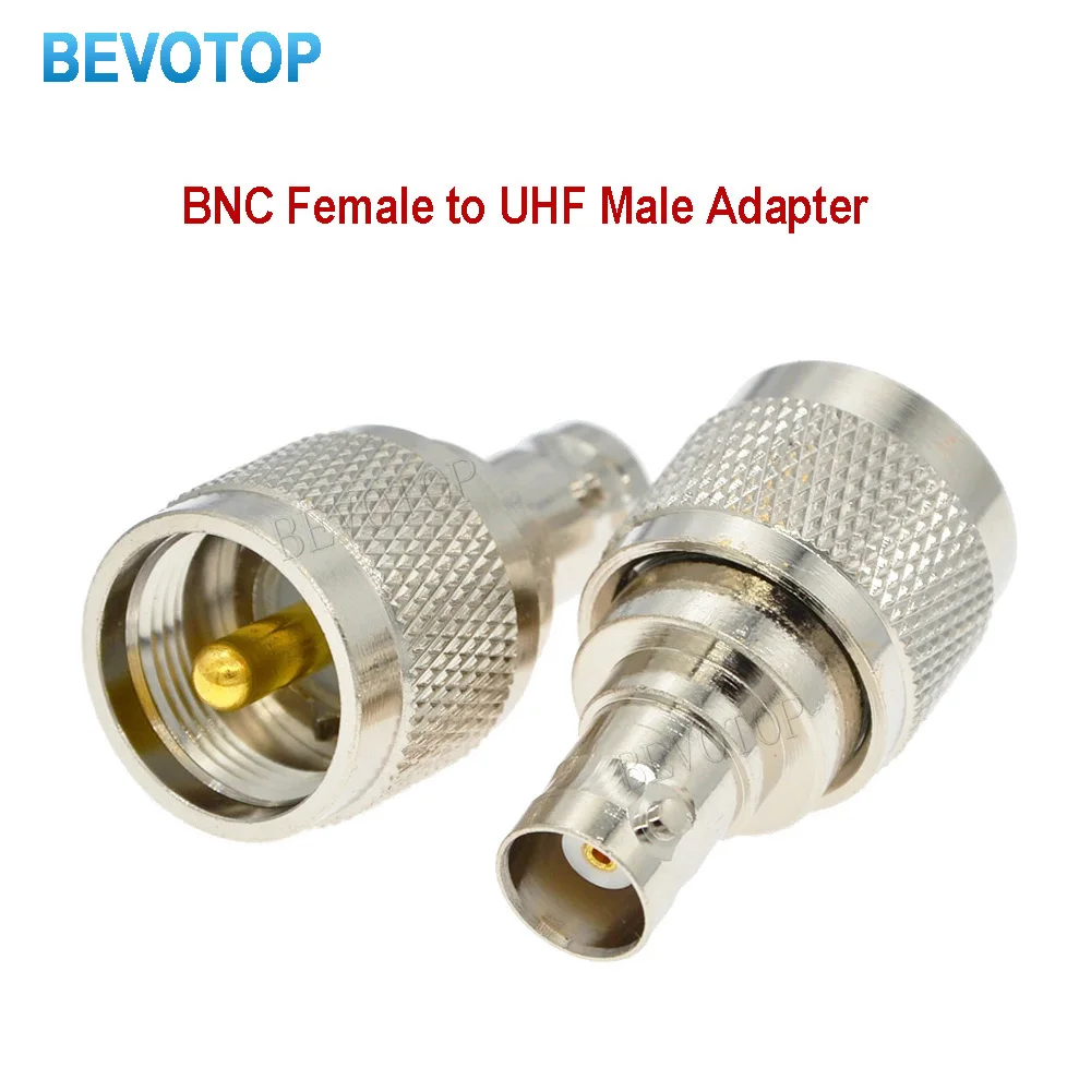 1Pcs SO239 PL259 UHF Male Female To BNC Male Female Connector Q9 BNC To UHF PL259 SO239 Right Angle Coax Fast Delivery Copper