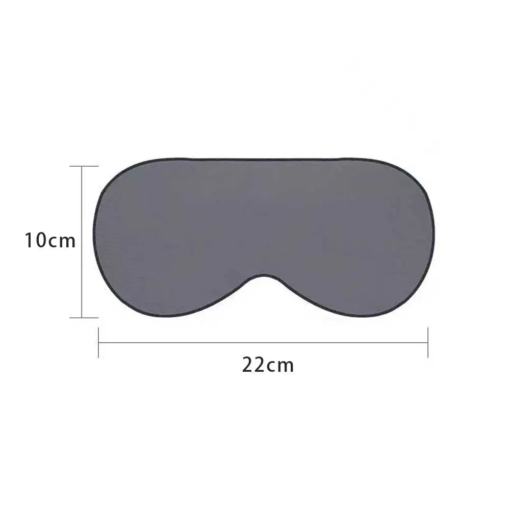 1pc Sleeping Eye Mask Block Out Light Sleep Mask For Eyes Soft Sleeping Aid Travel Eyeshade Breathable Double-sided Eye Mask