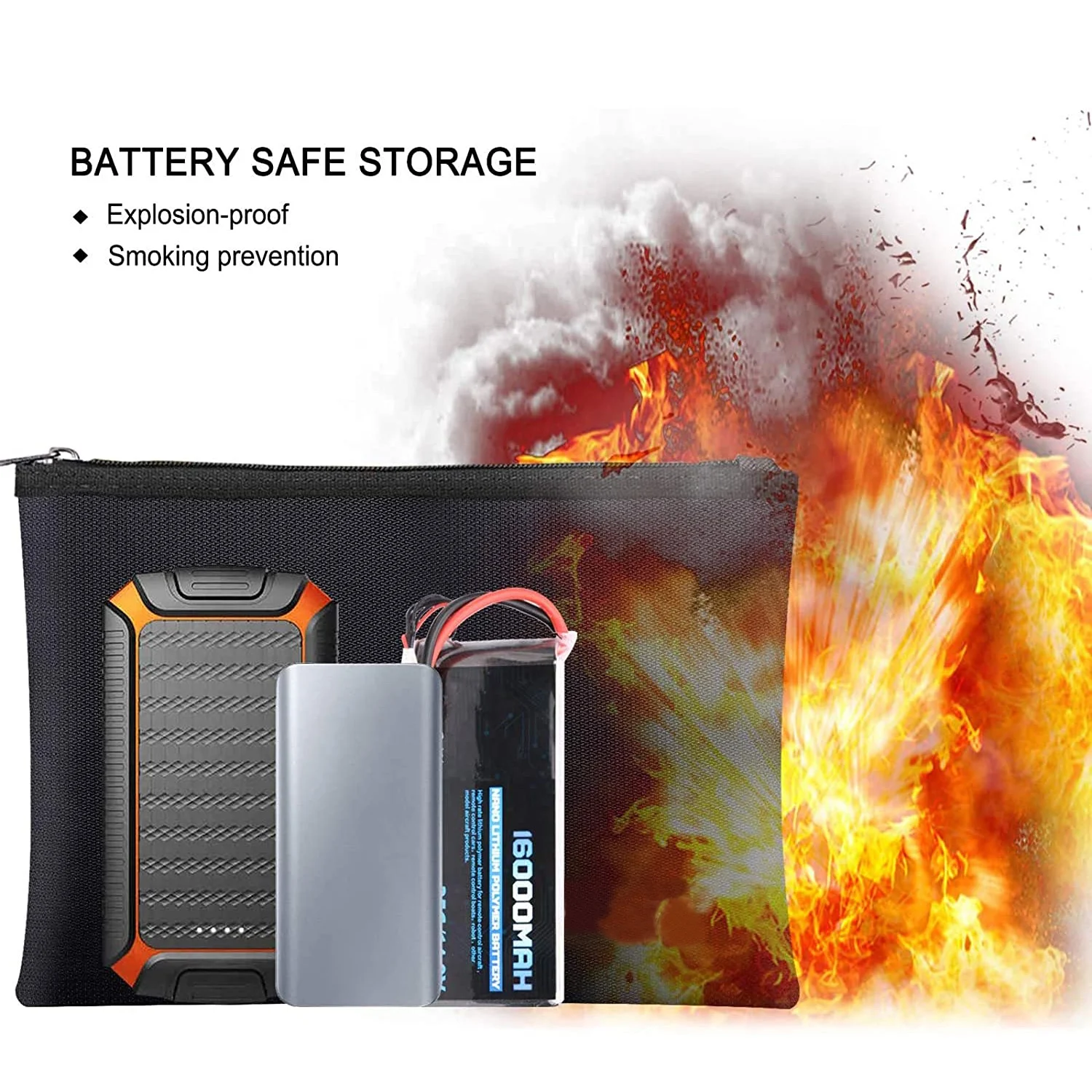 Chống Cháy Túi Đựng Tài Liệu Chống Nước Túi Tiền Chống Cháy Túi Bảo Quản Có Dây Kéo Tiền Mặt Tập Tin Sách Bao Da Ốp Lưng Giá Đỡ Cho Nhà Văn Phòng