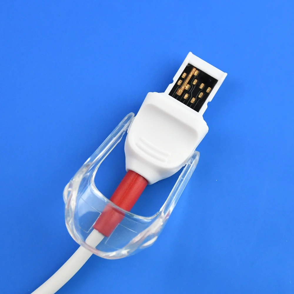 adult finger clip silicone spo2 sensor for massimo RAD-97 new set spo2 ex-cable adapter cable