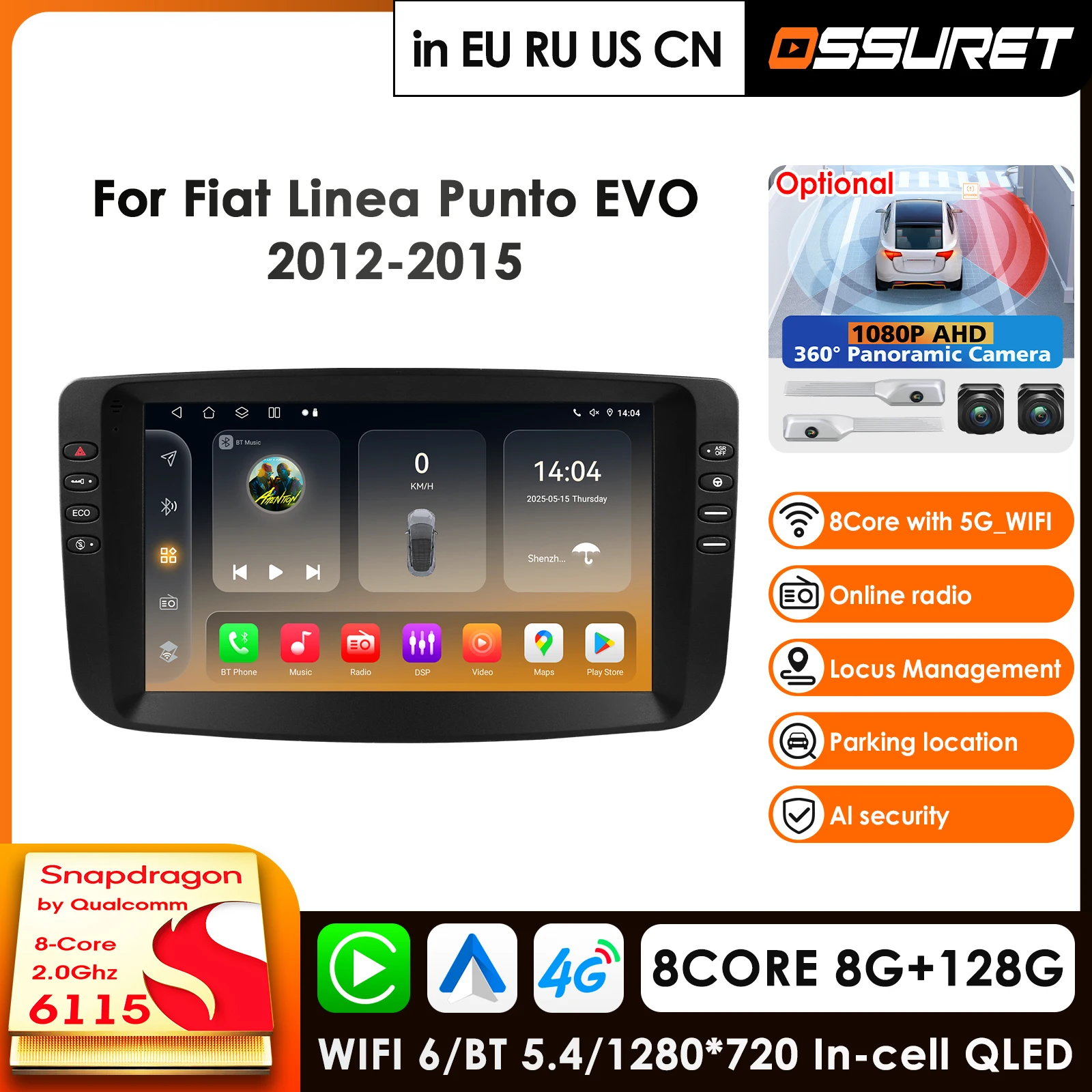 Dsp 2Din Android Ca…